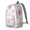 thumbnail image 2 of Pioneer Flower Floral Print Pattern Backpack for School, Cute School Bag with Adjustable Shoulder Straps and Padded Back, 15.7"x11.8"x5.5", 2 of 5