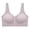 Purple, variant on Comfort Womens Everyday Wireless Bras for Women Soft Support Seamless Purple Jelly Bras Sleep Padded No Underwire Bras Plus Size,XL