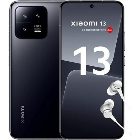 Xiaomi 13 Dual-SIM 256GB ROM + 8GB RAM (Only GSM | No CDMA) Factory Unlocked 5G Smartphone (Black) - International Version