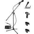 thumbnail image 1 of Kit Soporte Tripie para Micrófono Pyle, Inculye Micrófono y Cable de 4.5 Metros, Brazo Extensible de 19 cm, Patas de Trípode Muy Resistentes y Altura Ajustable de 80 CM a 1.5 MTS, 1 of 7