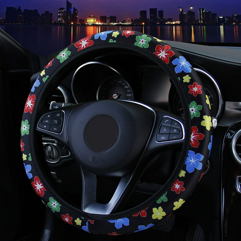 Flower steering wheel cover outlet