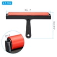 thumbnail image 2 of Unique Bargains 8 Inch Rubber Roller Brayer Print Rolling Tools for Wallpaper Printing Printmaking Ink Stamping Red, 2 of 5