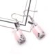 thumbnail image 2 of Bonitos pendientes colgantes de té con leche y perlas, pendientes divertidos para mujeres y niñas, pendientes para el día de San Valentín, rosa Sincero  Hogar, 2 of 5