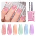 thumbnail image 1 of Set de esmaltes de uñas Beetles Jelly, 6 colores, 15 ml, larga duración, 1 of 7
