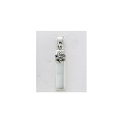 JSN-250 Star of David Mezuzah Pendant - Sterline Silver
