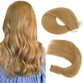 thumbnail image 1 of Sassina Ruban Adhésif Réutilisable Double Face Fraise Blonde 16 Pouces Bande Invisible pour Extensions de Cheveux 20 Pcs 50g par Ensemble 27, 1 of 4
