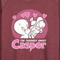 thumbnail image 3 of Casper the Friendly Ghost - Casper And Wendy Love - Women's Lightweight French Terry Long Sleeve Shirt, 3 of 5