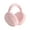 Pink, variant on Eoperou Winter Earmuff Soft Plush Foldable Windproof Thicken Ear Fluffy Solid Color Elastic Ear Cover Head Accessory