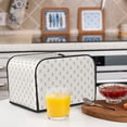 thumbnail image 6 of Lsque Anchors Print 4 Slice Toaster Cover , Kitchen Appliance Dustproof Protector , Toaster Protector Dustproof Kitchen Appliance Cover, 6 of 7