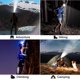 thumbnail image 2 of Linternas Frontales, 300 Lúmenes LED Recargable USB Potente Linterna Frontal, 5 Modos de Iluminación, IPX4 Impermeable con Sensor de Movimiento para Correr Camping Ciclismo Iluminación Exterior, 2 of 8