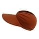 thumbnail image 5 of Sombrero pico plegable - Gorra de playa para deportes al aire libre para mujer - Nailon tejido ligero - Talla única, 5 of 5