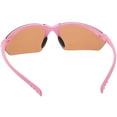 thumbnail image 4 of Polarized TR-90 Sports Wrap Sunglasses Slim Arms 77mm (Pink / Brown), 4 of 4