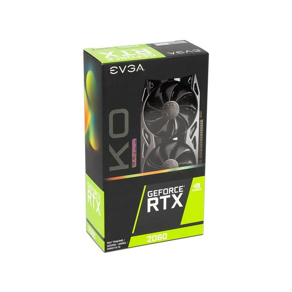 Tarjeta de Video EVGA NVIDIA GeForce RTX 2060 KO ULTRA GAMING 6GB 06G-P4-2068-KR