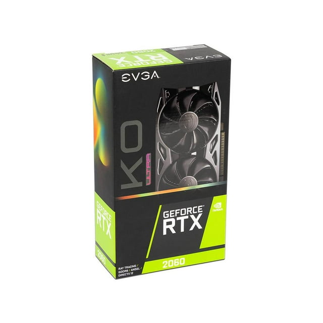 Tarjeta de Video EVGA NVIDIA GeForce RTX 2060 KO ULTRA GAMING 6GB 06G-P4-2068-KR