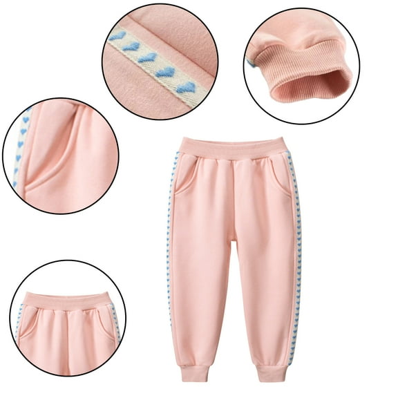 KYAIGUO 1-10Y Boys Girls Casual Jogging Pants for Kids,Baby Sweatpants Warm Printed Pants Sweatpants