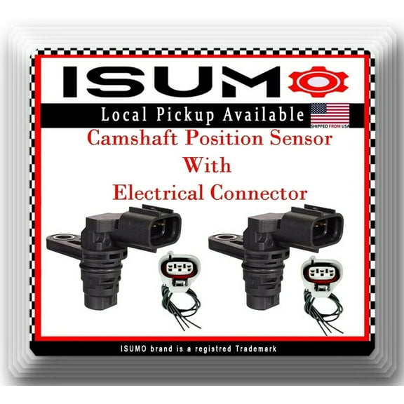 2 Pieces Camshaft Position Sensor W/Connect Fits: Hyundai Kia Mazda 3 2006-2010