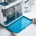 thumbnail image 6 of Kitchen Dish Rack Drain Bowl Cup Plate Dish Drying Drainer with Cover 2-Layer, 6 of 12