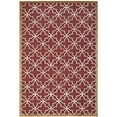 thumbnail image 3 of SAFAVIEH Martha Stewart Star Gradient Geometric Area Rug, Red/Ivory, 2'7" x 4', 3 of 4