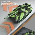 thumbnail image 6 of Gqtwoy Remote Controlled Tank, 2.4G Wireless Tank, 360° Rotating Turret, Simulated Sound Effects, Perfect Gift for Collectors, Durable ABS Plastic Construction, 6 of 7