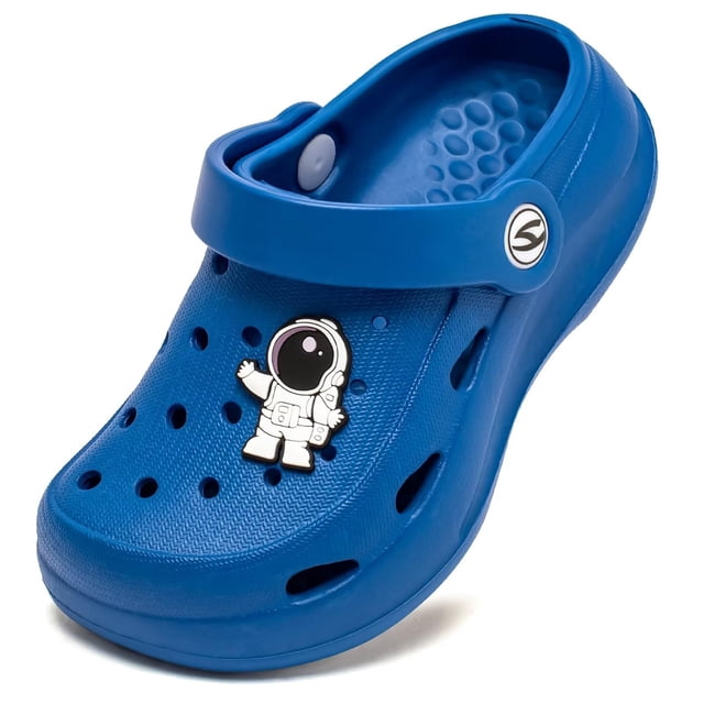 Sandalias de jardín WOUEOI con dibujos animados para niños pequeños, zuecos para niños