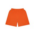 thumbnail image 4 of Nyeemya Kids Basketball Mesh Shorts Boys Sport Knee Length Bottoms Inner Drawstring Booty Shorts Gym Orange 18, 4 of 5