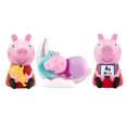 thumbnail image 1 of Tonies Peppa Pig Audio Character 3 Pack - ENGLISH - Contains On the road with Peppa, Peppa's Bedtime Stories, Learn with Peppa, 1 of 5