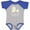 Baseball Heather and Royal, variant on Inktastic My Godmother Loves Me Boys or Girls Baby Bodysuit