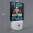 thumbnail image 2 of Fuzoiu I Love My Autism Print Dusk to Dawn LED Night Light with Light Sensor, Energy-Efficient Touch-Safe Night Lamp for Home, Office, and Kids' Rooms-US, 2 of 7