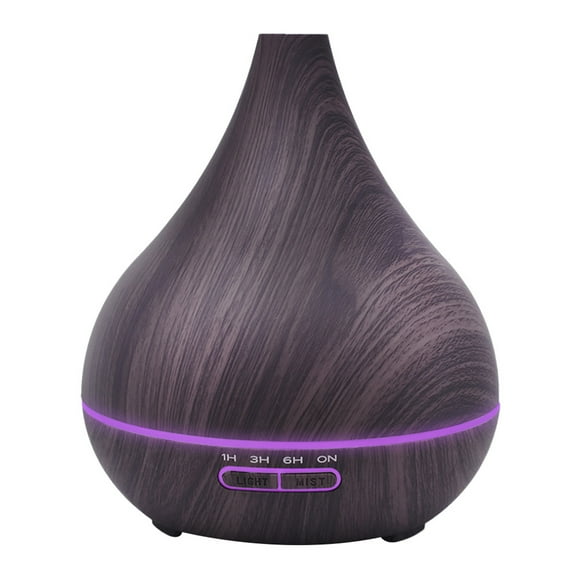 FNYOXU Humidifiers for Bedroom, Wood Grain Home Diffuser Humidifier Purifier High Capacity 400ml