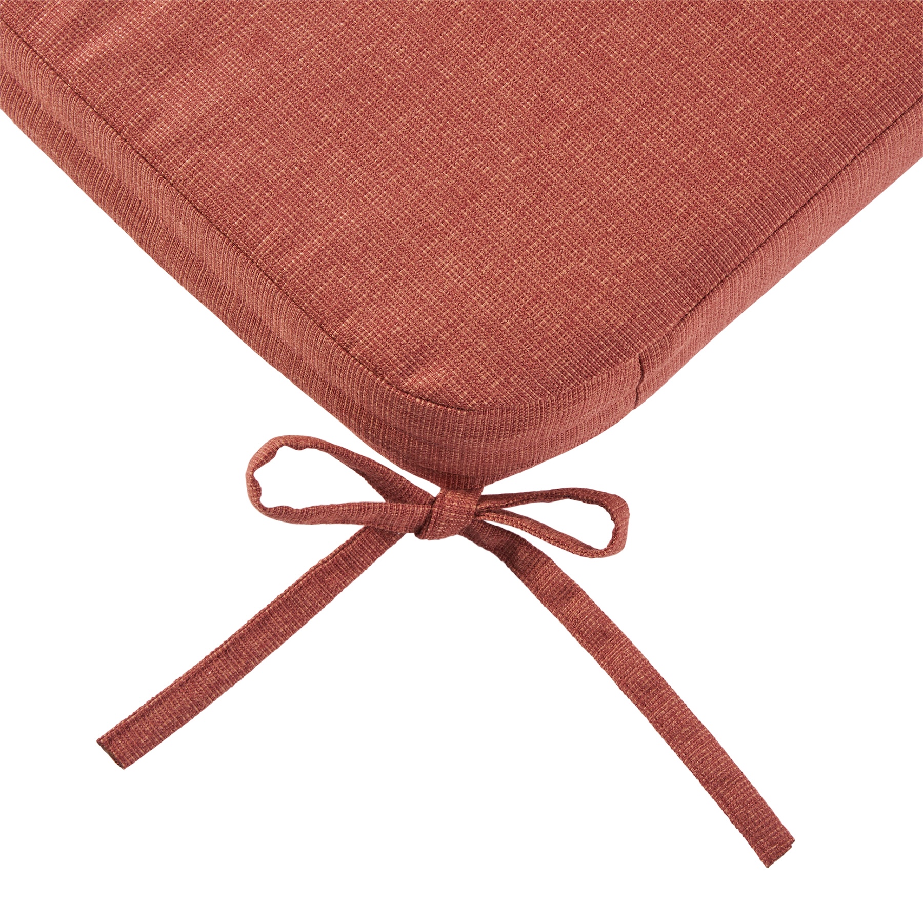 Better Homes & Gardens Premium Outdoor Bench Seat Cushion, Terracotta, 48" x 18"