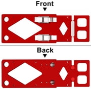 Track Saw Square Guide for Guide Rail, 90 Degree Right Angle Guide with Edge Support,Compact Circular Saw Accessory for Parallel Guide System