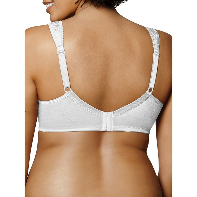 Playtex 18 Hour Ultimate Lift & Support Wireless Bra White 36B Women's