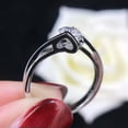 thumbnail image 4 of K-KED Fashion Cubic Zircon 925 Silver Filled Ring Women Delicate Jewelry Wedding Gift Sz 6-10-7, 4 of 6