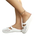 thumbnail image 2 of Norvail Womens Breathable Woven Toe Mary Sandals , Lightweight Slip Garden Shoes Non-Slip Comfort Sandals for Indoor Outdoor Beach Travel, 2 of 5
