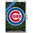 thumbnail image 3 of MLB Chicago Cubs - Logo 16 Wall Poster with Push Pins, 14.725" x 22.375", 3 of 3