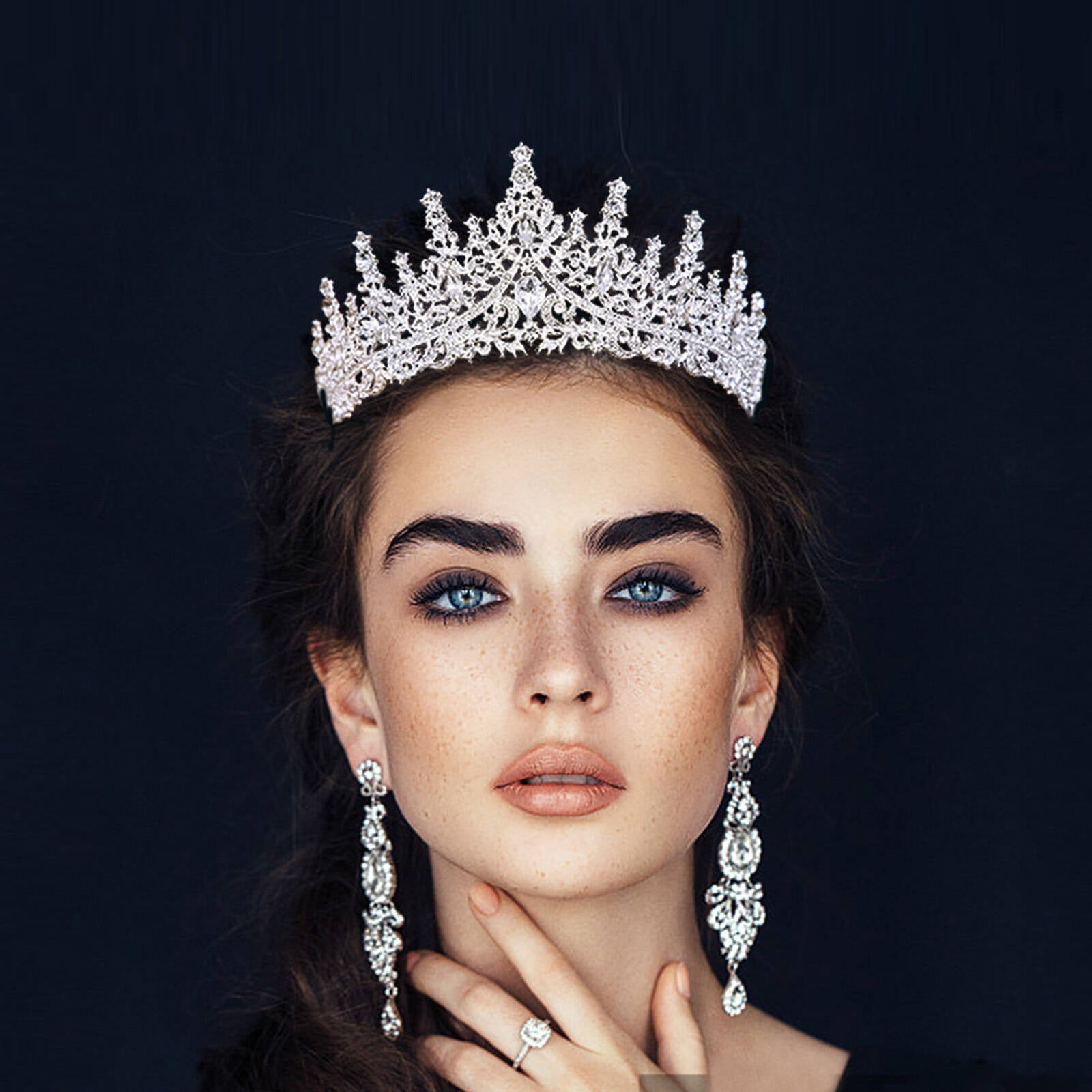 DESIGNICE Crown Wedding Party Tiara Birthday Crown Eco  display picture 1