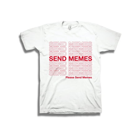 Pop Culture What do you meme send memes men's graphic tee up to size