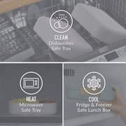 Bentgo® Modern Bento-Style Lunch Box for Adults, Teens, and Larger Appetites; BPA-Free , Leak-Resistant, Dishwasher/Microwave Safe - Sandstone