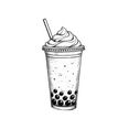 thumbnail image 4 of cartoon Bubble Tea Stickers, Waterproof Bubble Tea Sticker for Water Bottle Laptop Phone Cases Planner Skateboard Luggage Helmet Party Favor Decor, Ideal for Adults Teens Teacher Rewards, 4 of 9
