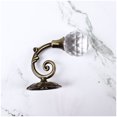 thumbnail image 5 of 2 piezas de cortina de pared con borlas, gancho con cordones, gancho para ropa, abrigo, sombrero, colgador de toallas (bronce) ER, 5 of 5