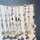 thumbnail image 2 of 7 atrapasoles de cristal de color, colgante de prisma de cristal de color para Navidad, boda, jardín, coche, 2 of 5
