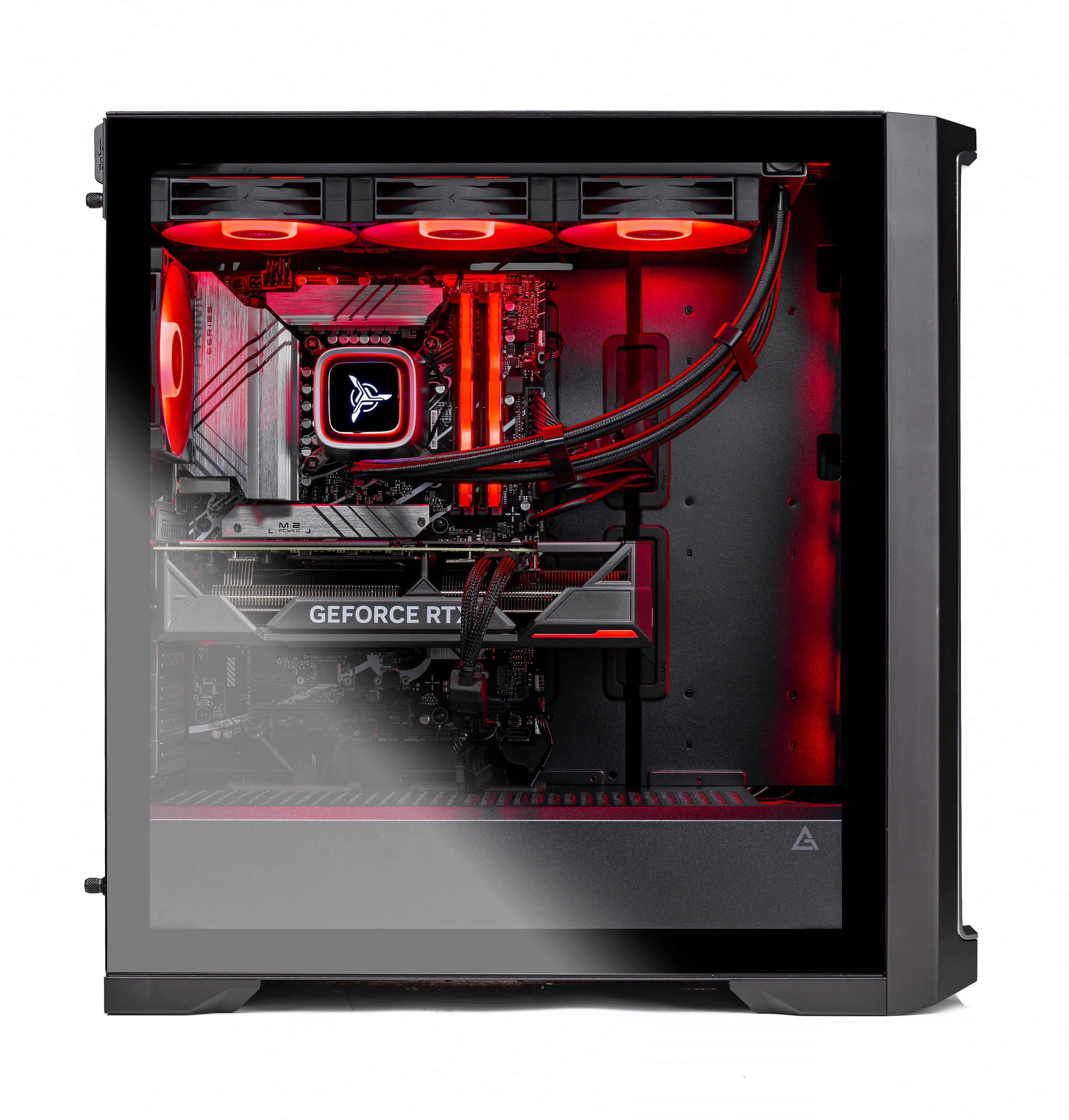Skytech Legacy Gaming PC Desktop AMD Ryzen 7 9800X3D NVIDIA GeForce RTX 5080 1TB Gen4 NVMe SSD 32GB DDR5 RAM, AIO Liquid Cooling Windows 11