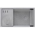 thumbnail image 7 of Ruvati RVG2302GR Epistage 33" Undermount Single Basin Granite Composite Kitchen Sink -, 7 of 7