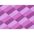 thumbnail image 1 of Ahgly Company Machine Washable Indoor Rectangle Transitional Violet Purple Area Rugs, 2' x 4', 1 of 7
