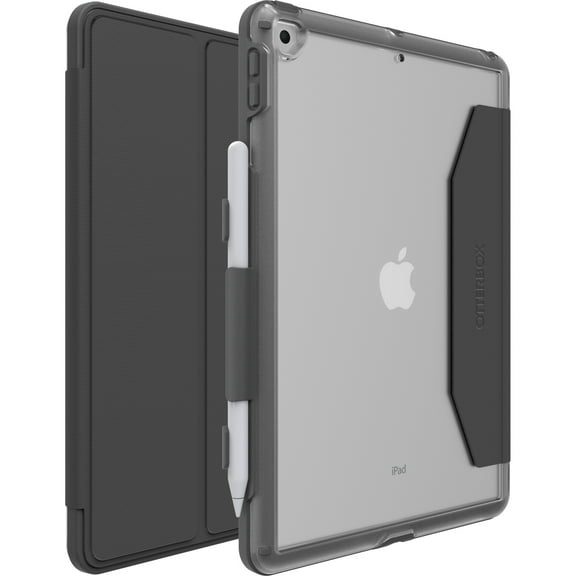 OtterBox Unlimited Series Carrying Case Apple iPad (7th Generation), iPad (8th Generation) Tablet, Crystal Black, Clear