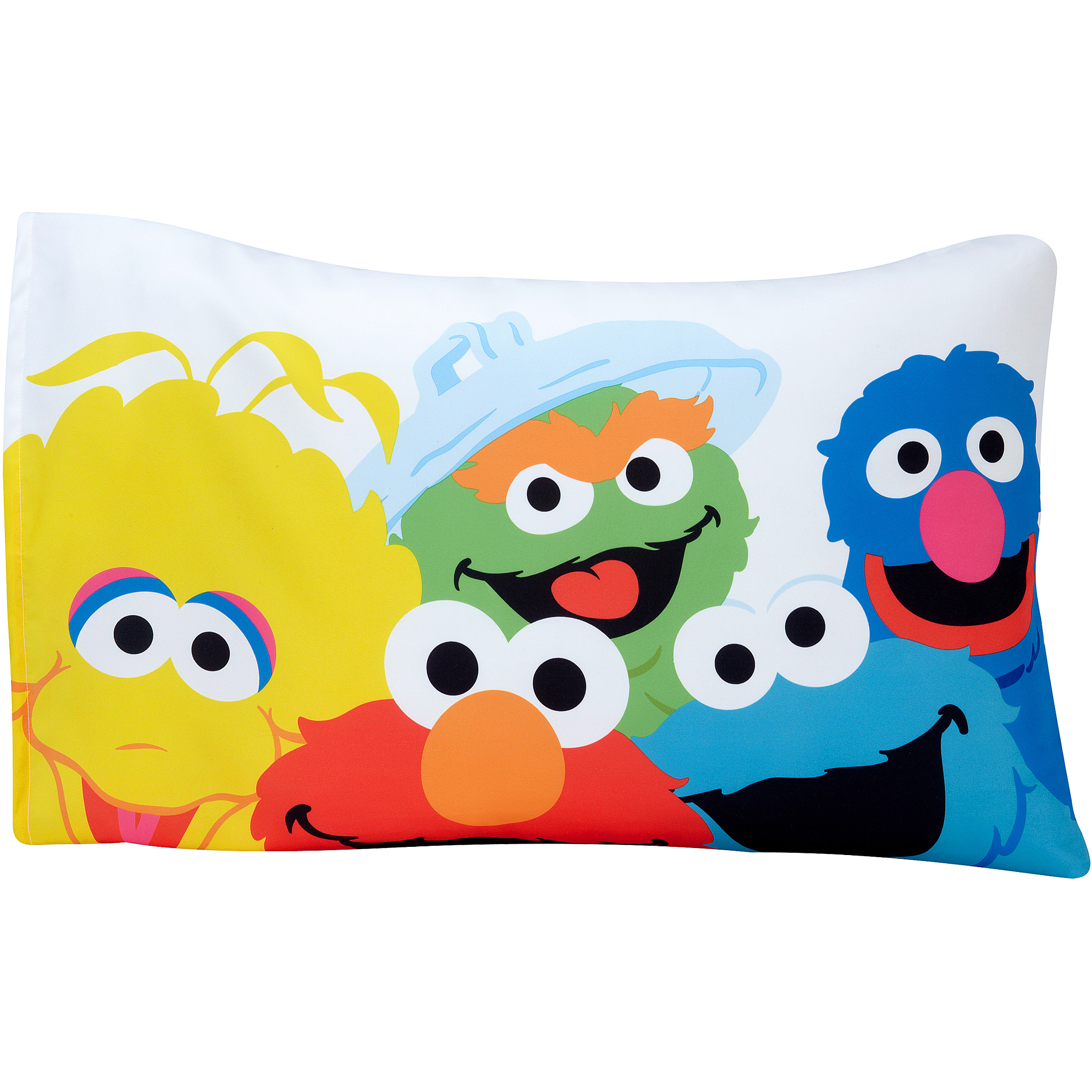 Sesame Street Furry Friends 4 Piece Toddler Bedding Set Walmart Com