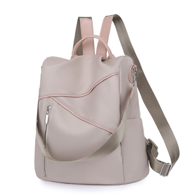 Bolsa Mochila de color para mujer, de mano, de hombro, mochila de tela Oxford escolar Tmvgtek Para Estrenar