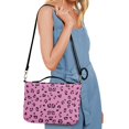 thumbnail image 6 of FOR U DESIGNS Pink Leopard Print Bible Case for Men Reusable Bible Case with Shoulder Strap for Women Size L Leather Bible Cover with Adjustable Strap Bible Case Carrying Book Case, 6 of 7
