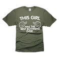thumbnail image 4 of Girlfriend Shirt Valentine's Day GF Shirts This Girl Has The Best Boyfriend Ever Relationship Shirt (XX-Large Navy Blue), 4 of 5