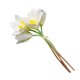 thumbnail image 3 of Flor de orquídea artificial banquete de boda falso orquídea mesa centro de mesa flor de tela de seda, blanco 4 Piezas Noticed HA6707-01B, 3 of 6